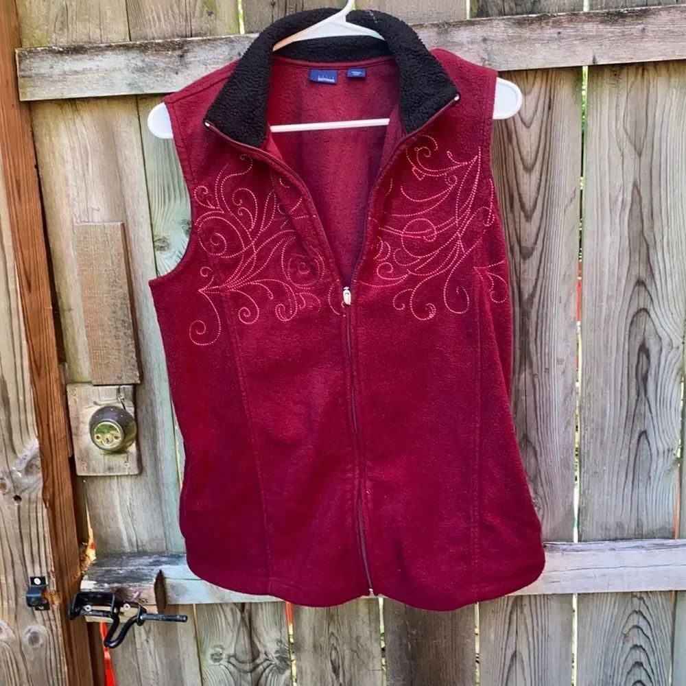 Basic Editions Fleece Vest sz. M